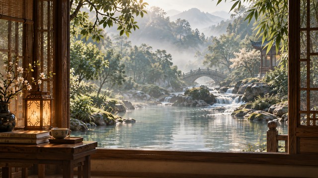 溪畔场景缩略图