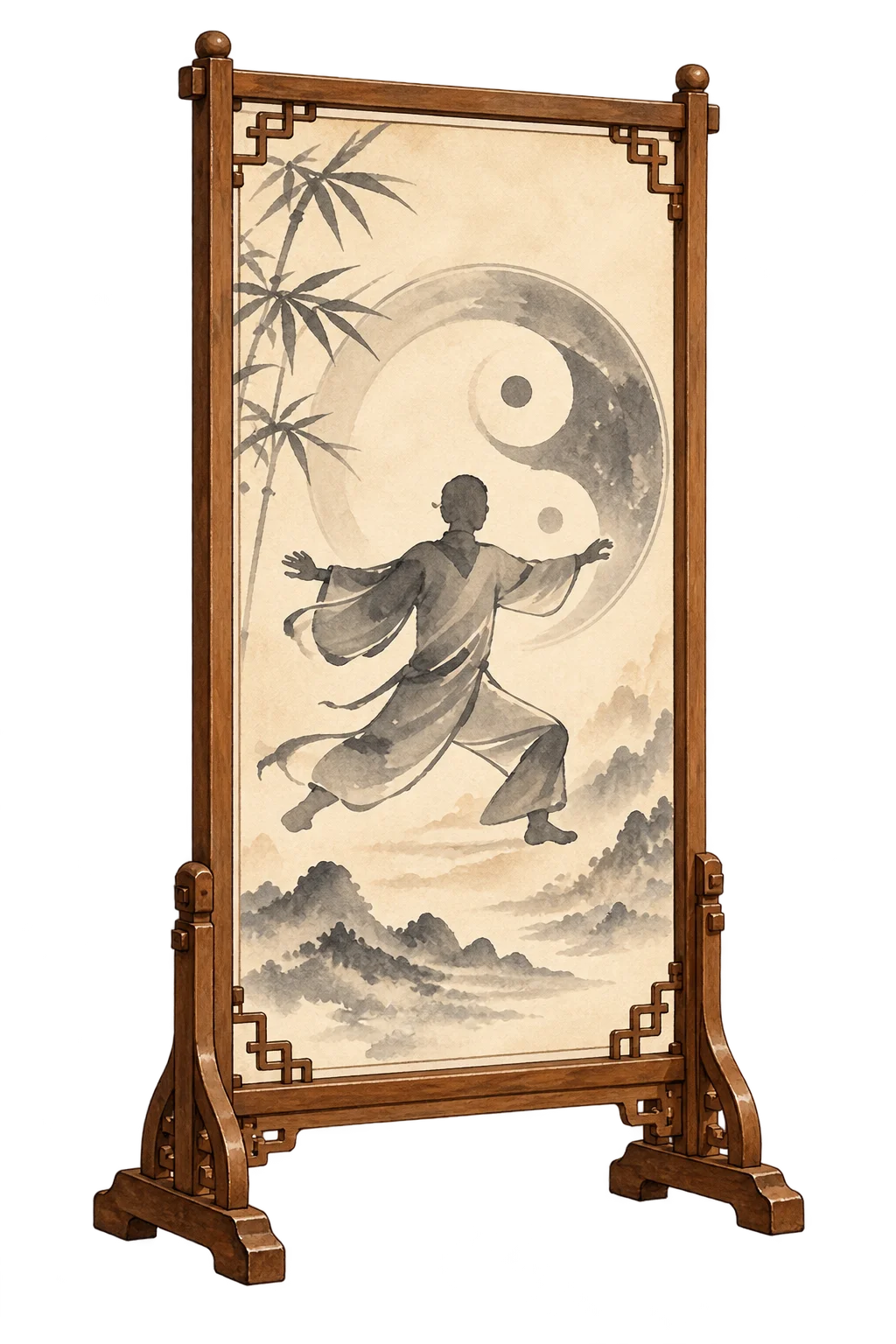 太极屏风